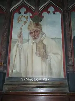 St. Malo (Maclovius), first Bishop of Aleth.