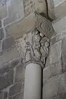 Corbel in the octagonal chamber