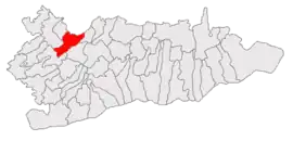 Location in Călărași County