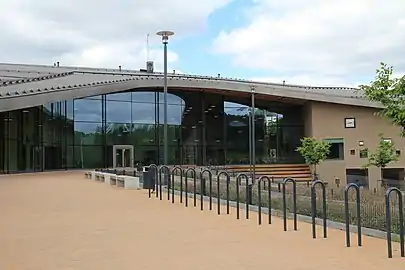 Saunalahti school and community services, Espoo, Verstas Architects (2012).