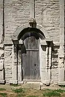 Anglo-Saxon south doorway in the tower