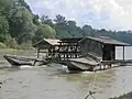 A ship mill on the Mur River near Verzej, Slovenia.