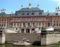 Castle Pillnitz von der Elbe, once owned by Anna Constantia von Brockdorff