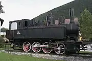 The original locomotive No. 22 Klaus was operated by the ÖBB as 92.2220 until the 1960s