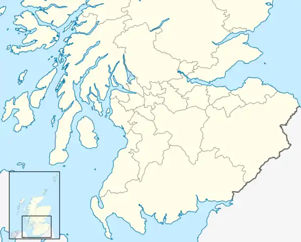 2012–13 Scottish Men's National League season is located in Scotland South