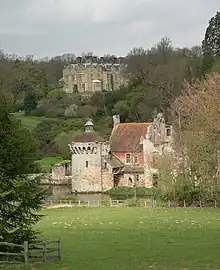 Image 22Credit: Tony HobbsScotney Castle is a country house with gardens in the valley of the River Bewl in Kent, England. More about Scotney Castle... (from Portal:Kent/Selected pictures)