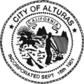 Official seal of Alturas, California