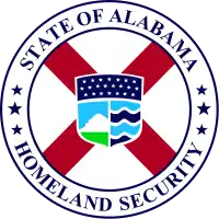 Seal of the Alabama Department of Homeland Security