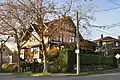 2121 31st Avenue S in the Mount Baker neighborhood, a blend of Tudor and Craftsman styles, built 1910 as a home for developer Charles P. Dose, who platted this area of the city.