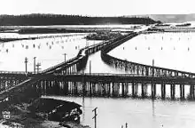 vintage photo of box company on tideflats