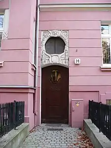 Decorated portal