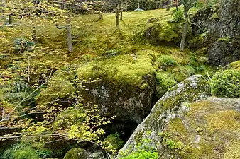 Sekirakuen Garden in Hakone, Japan.