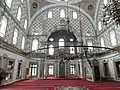 Interior of the mosque, looking towards the mihrab