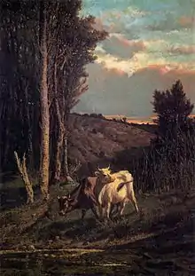 Serafino De Tivoli, Una pastura, 1859