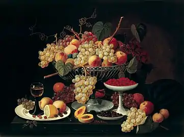 Still Life With Fruit, in the White House