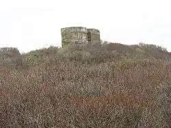 World War II-era observation bunker at Shadmoor State Park.