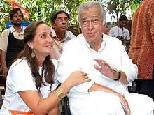 Shashi Kapoor and Sanjana Kapoor