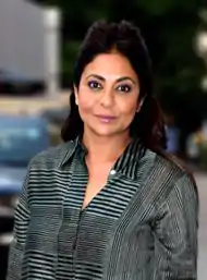 Shefali Shah looking at the camera