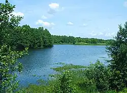 Lake Shelubey, a protected area of Russia, is located in Tengushevsky District