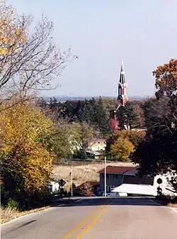 Sherrill seen from the mound[clarification needed]