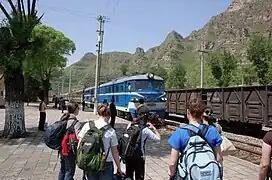 BJ2007 at Shidu station in Fangshan District, Beijing