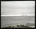 Shipwreck of the Regent Murray, Newcastle Harbour, NSW, 4 April 1899