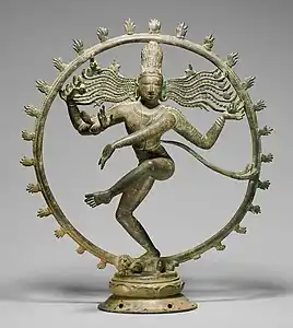 Chola bronze of Shiva as Nataraja ("Lord of Dance"), Tamil Nadu, 10th or 11th century