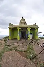 A temple on top