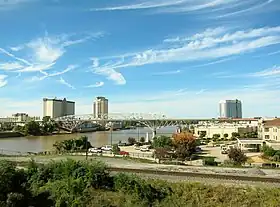 Downtown Shreveport, Louisiana, in 2015