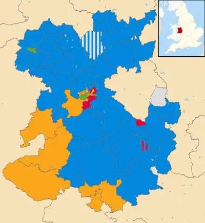 2021 results map