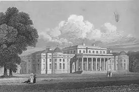 Shugborough Hall in the 1820s