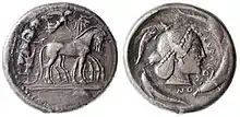 syracuse tetradrachm, arethusa