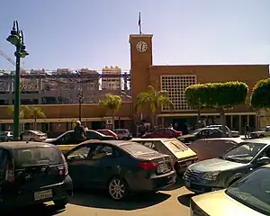 The clock of Sidi Gaber railway station