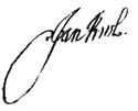 John III Sobieski's signature