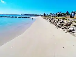 Groyne at Silver Beach, Sydney, Australia