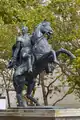 Statue of Simon Bolivar at UN Plaza, San Francisco