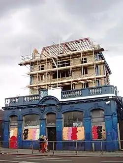 a pub with no roof or windows