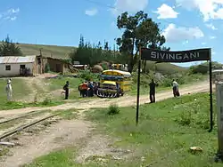 Train station in Sivingani, Vila Vila Canton