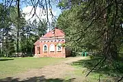 The utility building (similar to the abbot chamber, built in 1830s–1840s)