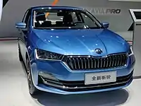 2020 Škoda Rapid sedan in China (front)