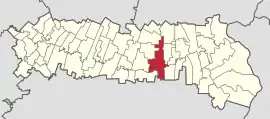 Location in Ialomița County