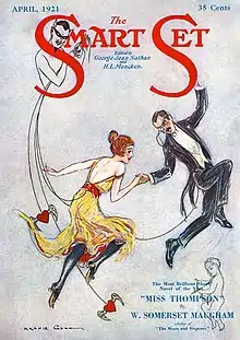 Cover of the April 1921 issue by Archie Gunn