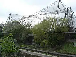 The Snowdon Aviary in London Zoo