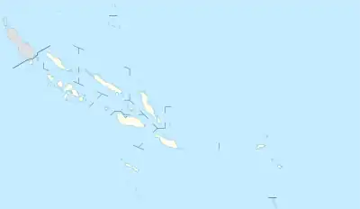 Tikopia is located in Solomon Islands