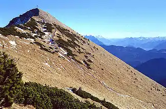 The Hinteres Sonnwendjoch (1,986 m/6,516 ft)