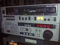 The Sony BVW-75 editing VTR