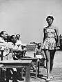 Sophia Loren at the 1950 Miss Italy beauty pageant, 1950