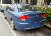 Soueast V3 Lingyue rear(China; 2008–2009)