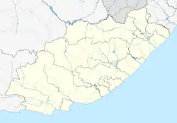 Mazeppa Bay is located in Eastern Cape