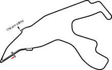 Modern Grand Prix Circuit with Modified Eau Rouge Chicane (1994)